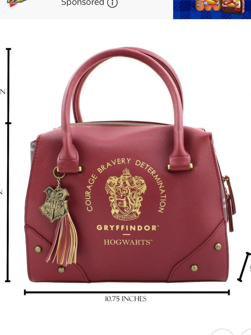 Harry Potter Gryffindor Satchel